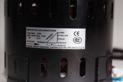 Elektromotor YDK-200-6 (200W) fr Rotor / Lfter (Luftwrmepumpe