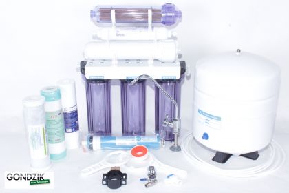 6 Stufige Osmoseanlage mit Ionisierer K200L3T-11