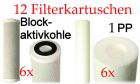 12x Filterkartuschen Wasserfilter fr K1 CTO1 3 Jahre